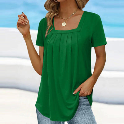 Eireneva | Elegant Pleated Blouse