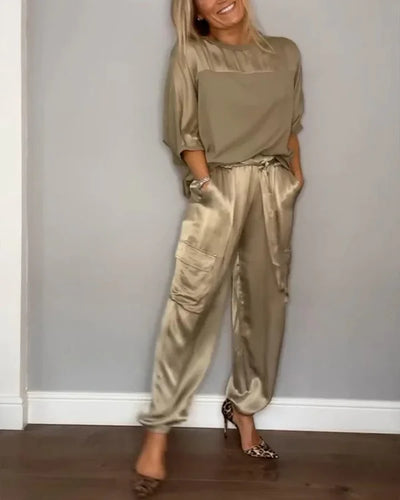 Margaret  | Elegant Satin Set