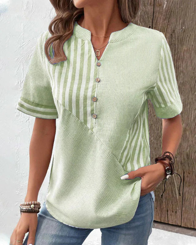 Cassindra | Classic Striped Top
