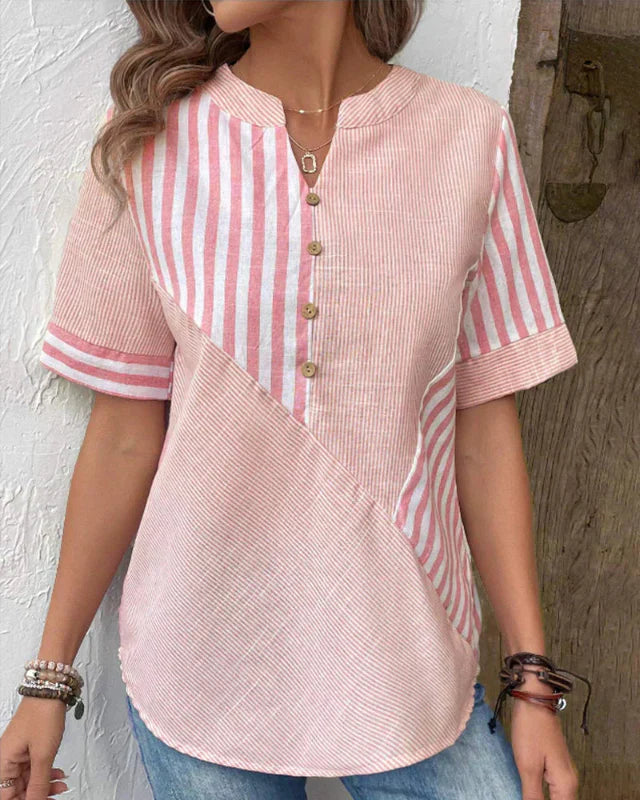 Cassindra | Classic Striped Top