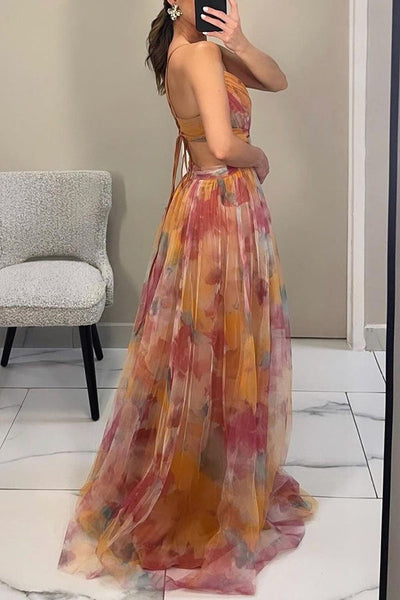 Rosie | Magnificent Floral Print Maxi Dress