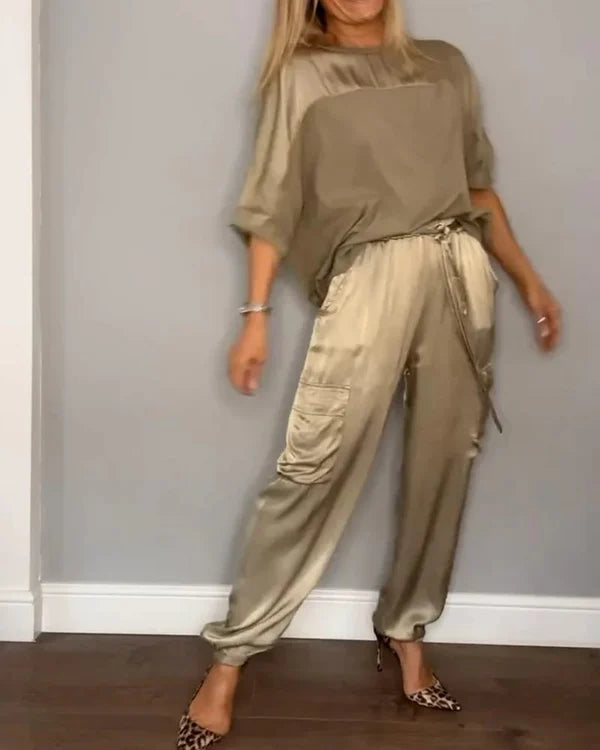 Margaret  | Elegant Satin Set