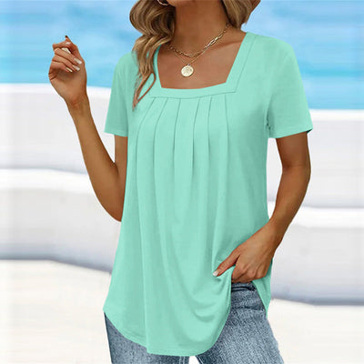 Eireneva | Elegant Pleated Blouse
