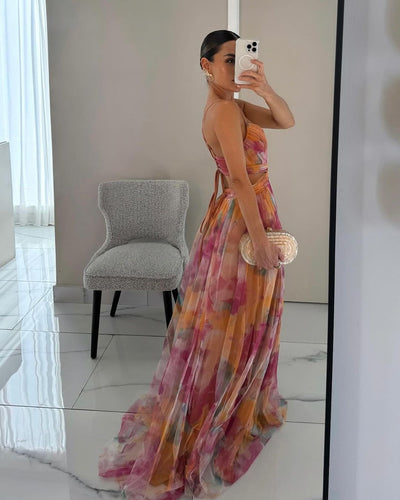 Rosie | Magnificent Floral Print Maxi Dress