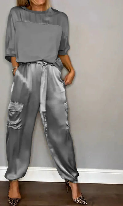 Margaret  | Elegant Satin Set