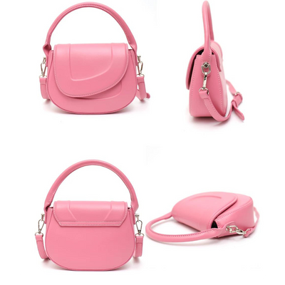 Novessa | Luxe Statement Minimalist Saddle Bag