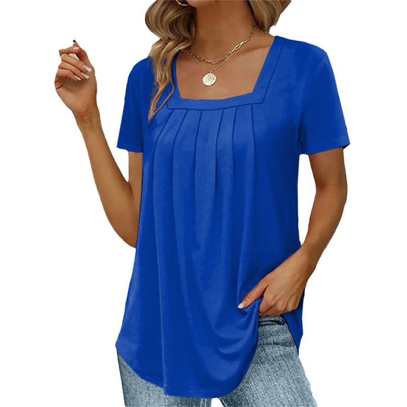 Eireneva | Elegant Pleated Blouse