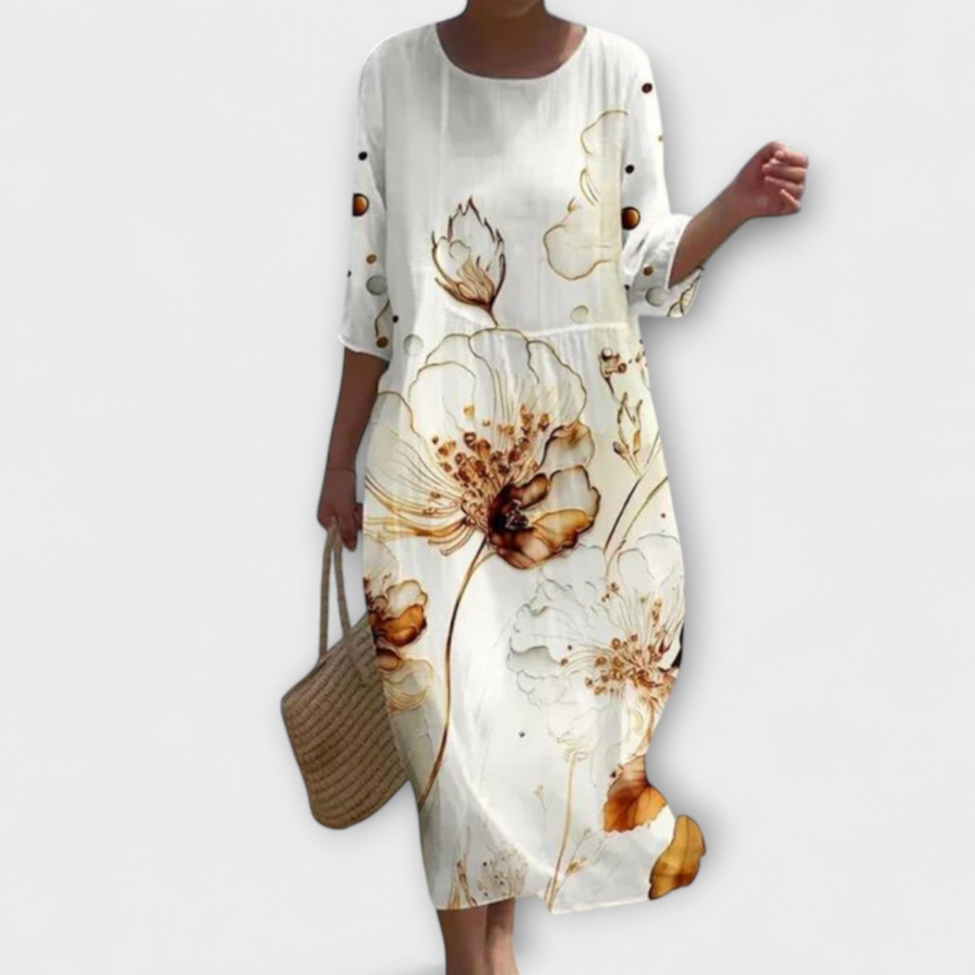 Miranda | Stylish Floral Maxi Dress