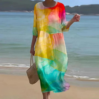 Calyxia | Elegant Tummy Covering Dress