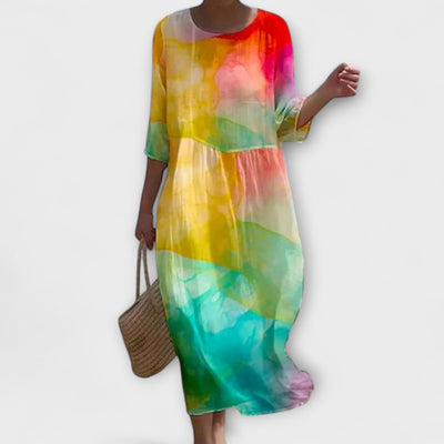 Miranda | Stylish Floral Maxi Dress