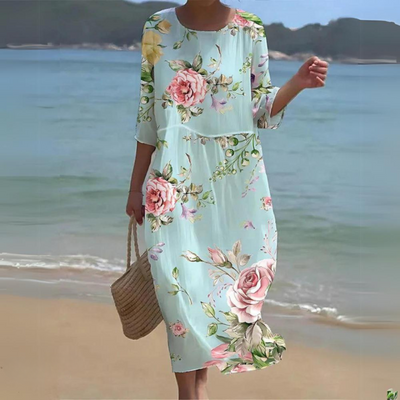 Calyxia | Elegant Tummy Covering Dress