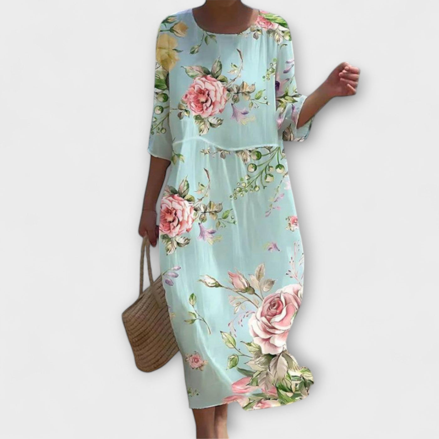 Miranda | Stylish Floral Maxi Dress