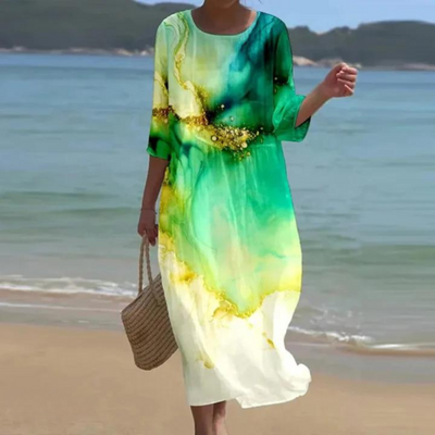 Calyxia | Elegant Tummy Covering Dress