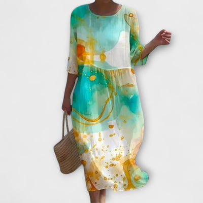 Miranda | Stylish Floral Maxi Dress