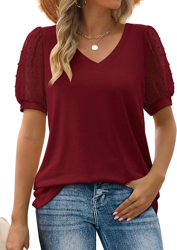 Lysara | Elegant Puff-Sleeve Top