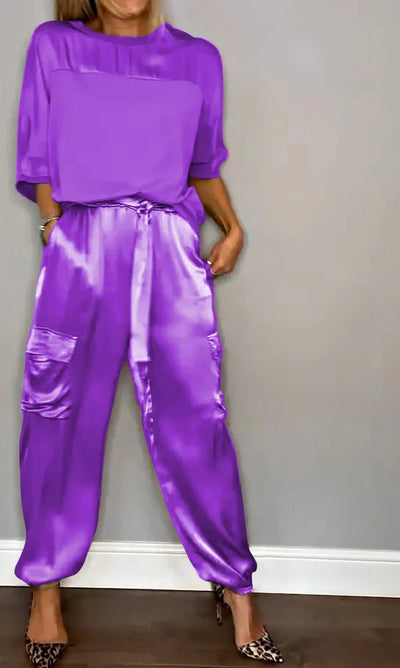 Margaret  | Elegant Satin Set