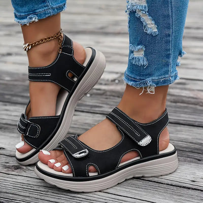 Alia | Comfortable Wedge Heel Sandals