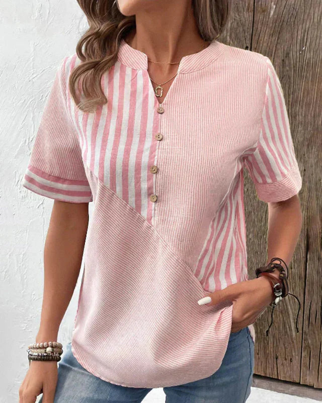 Cassindra | Classic Striped Top