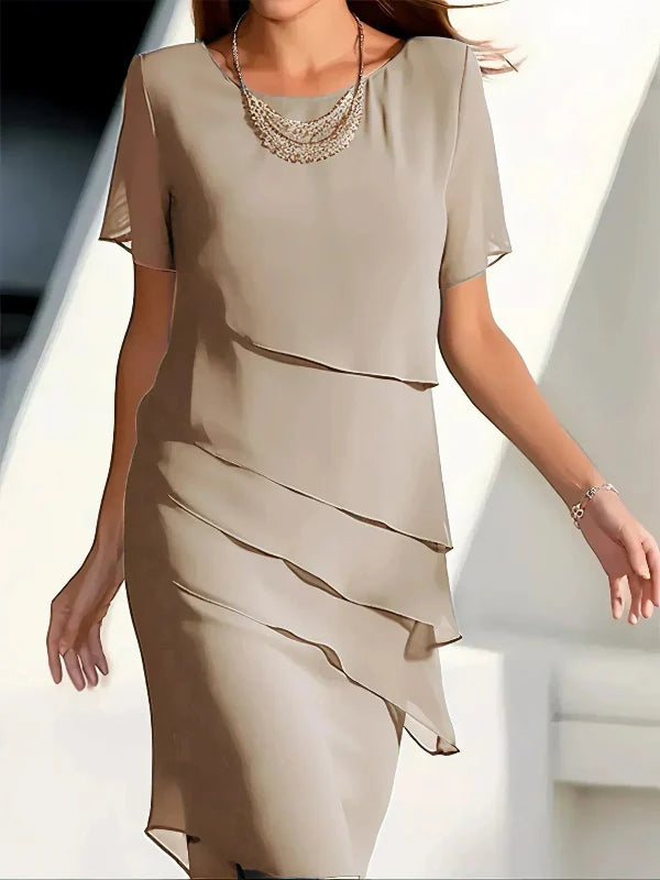 Diora | Elegant dress with belly coverage