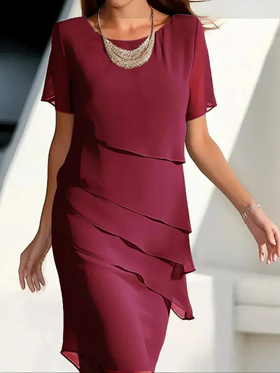 Diora | Elegant dress with belly coverage