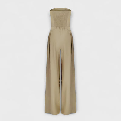 Amelia | Elegant Strapless Jumpsuit
