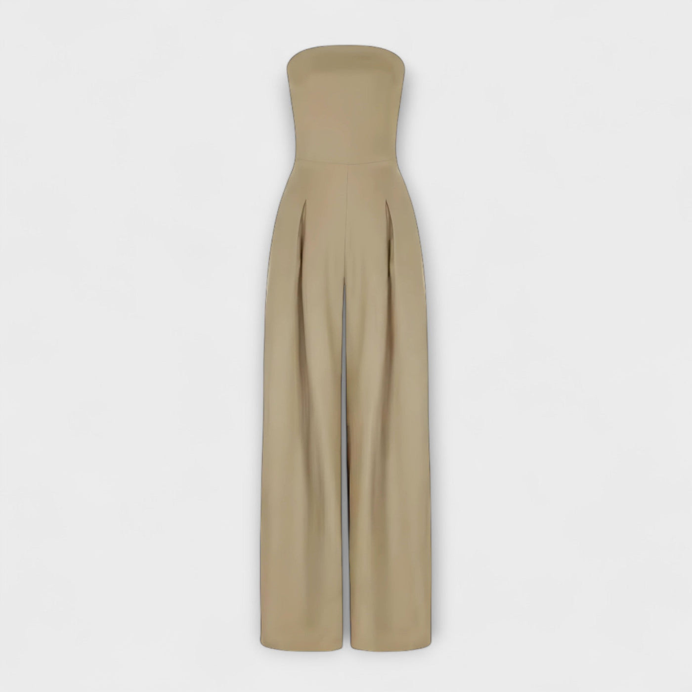 Amelia | Elegant Strapless Jumpsuit