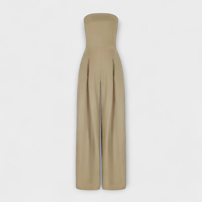 Amelia | Elegant Strapless Jumpsuit
