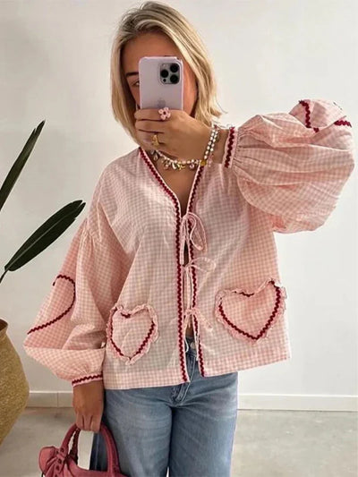 Lunessa | Charming Heart Blouse