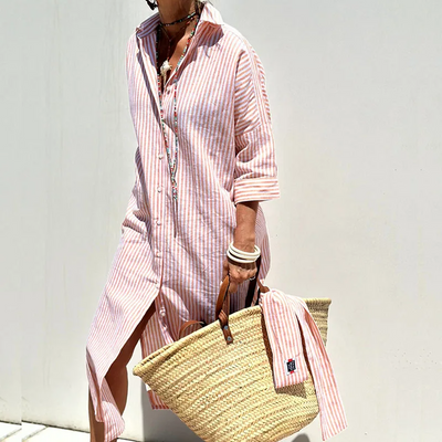 Belladonna | Striped Shirt Dress