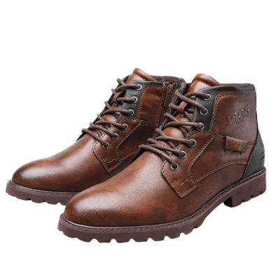 Parker | Men's Casual Leather Boots in British Style