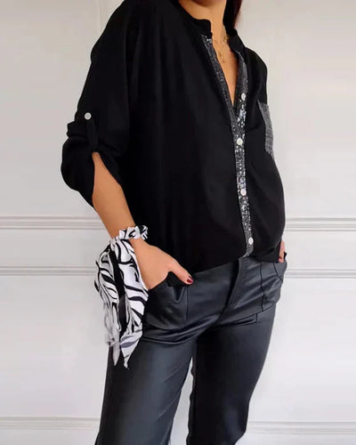 Solivanna | Chic Glamour Top