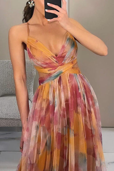 Rosie | Magnificent Floral Print Maxi Dress