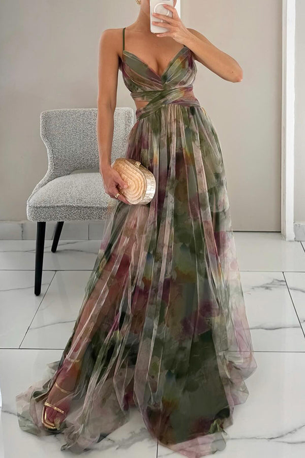Rosie | Magnificent Floral Print Maxi Dress