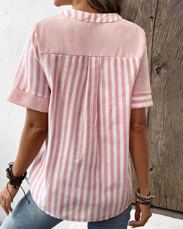 Cassindra | Classic Striped Top
