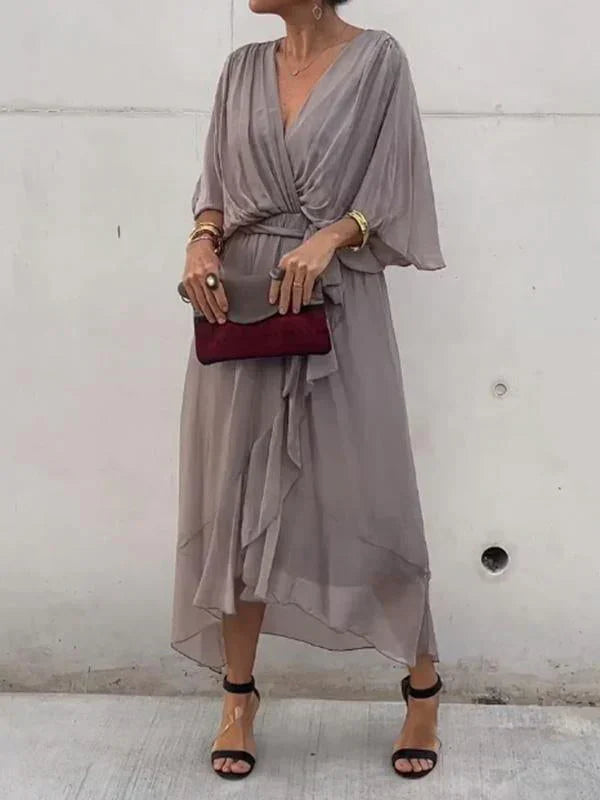 June | V-Neck Dress