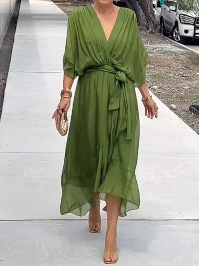 June | V-Neck Dress