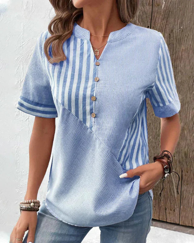 Cassindra | Classic Striped Top