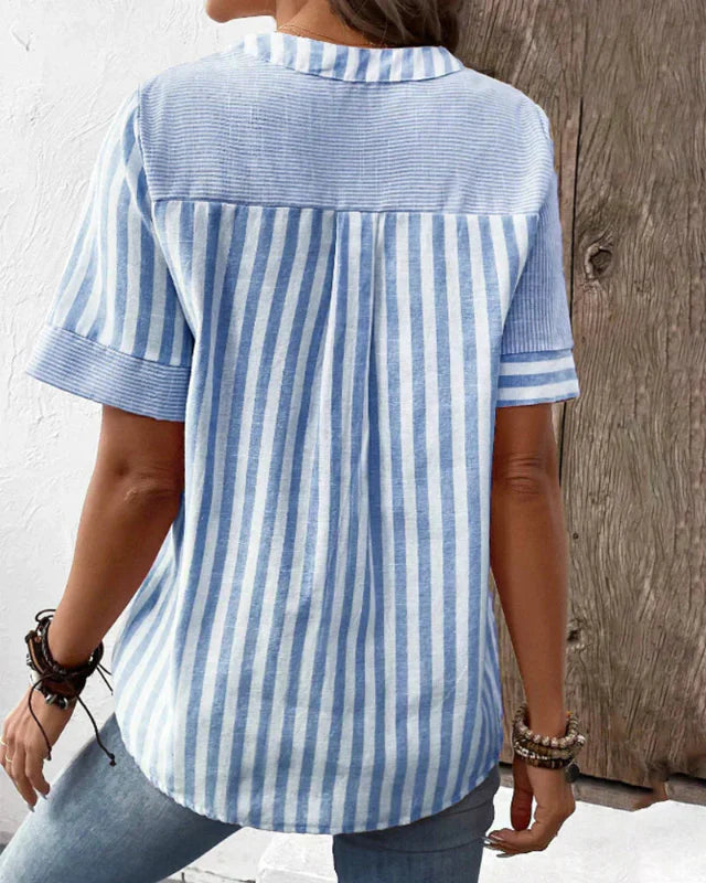 Cassindra | Classic Striped Top