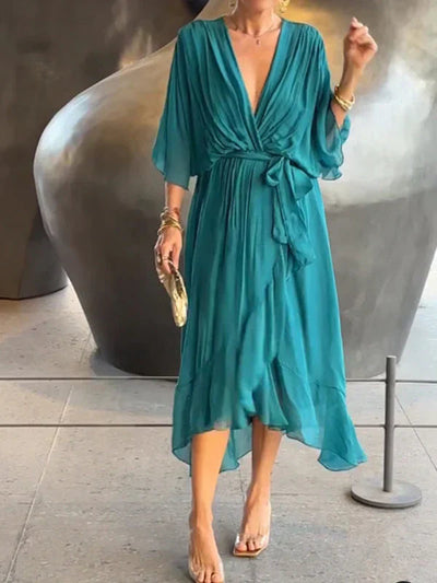 June | V-Neck Dress